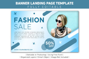 Banner Blue Modern Sale Template Design: A Premium Solution for Promotional Business