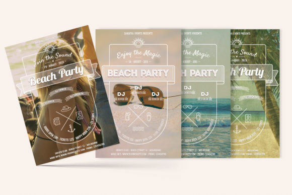 Beach Party Flyers: Perfect for Summer Events