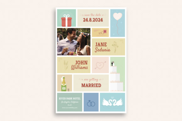Cute Wedding and Invitation Card V02: A Strategic Tool for Modern Wedding Planning