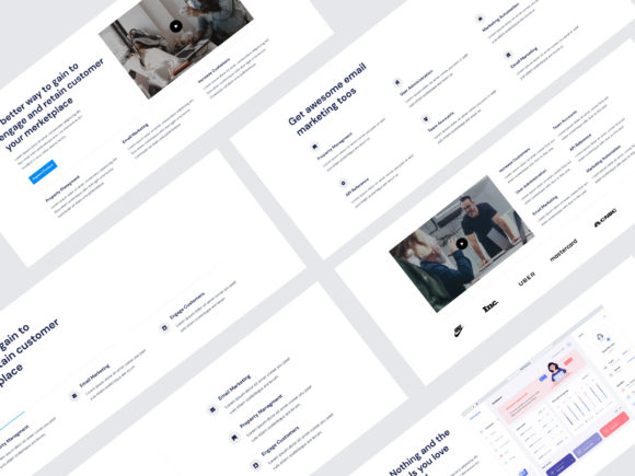 Features UI KIT for Web Design