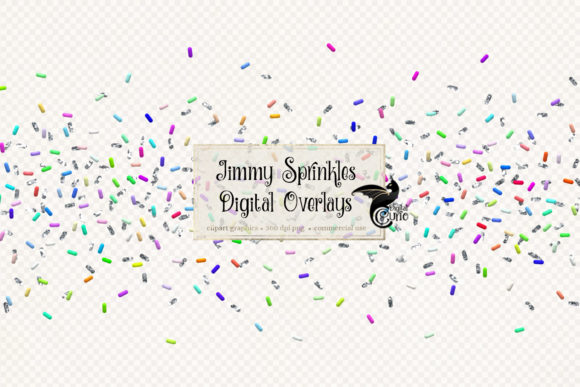 Jimmy Sprinkle Confetti Overlays for Creative Projects