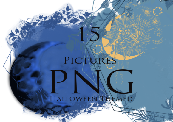 Mystical Vintage Autumn Halloween PNGs