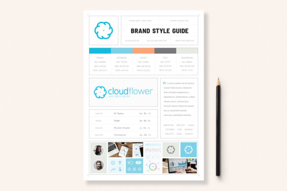 One Page Branding Style Guide: A Modern Approach to Consistent Branding