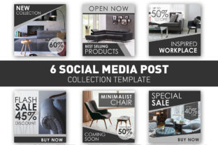 Social Media Post Furniture Black