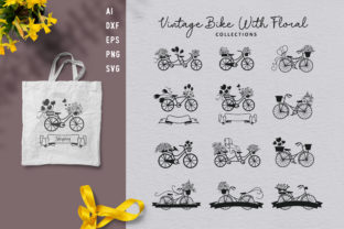 Vintage Bike: A Versatile Digital File Bundle for Creative Projects
